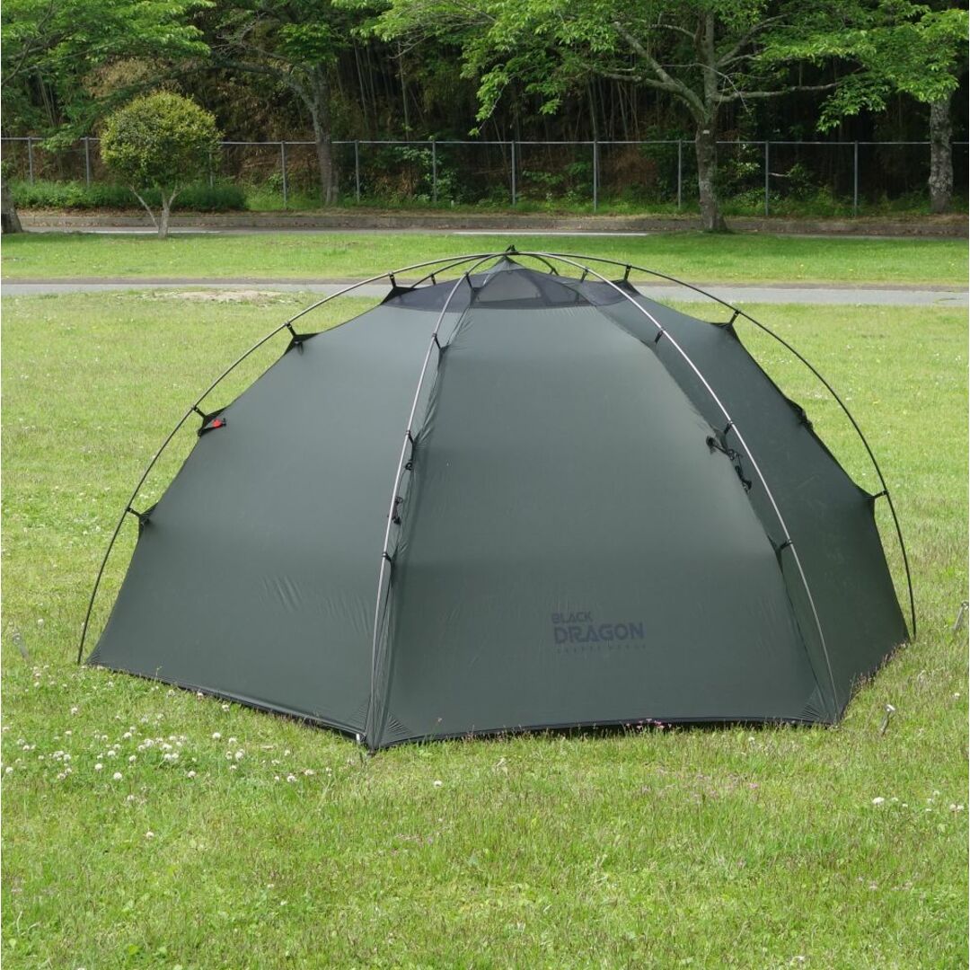 美品 ブラック ドラゴン BLACK DRAGON Starry Moon 星月 タープ セット