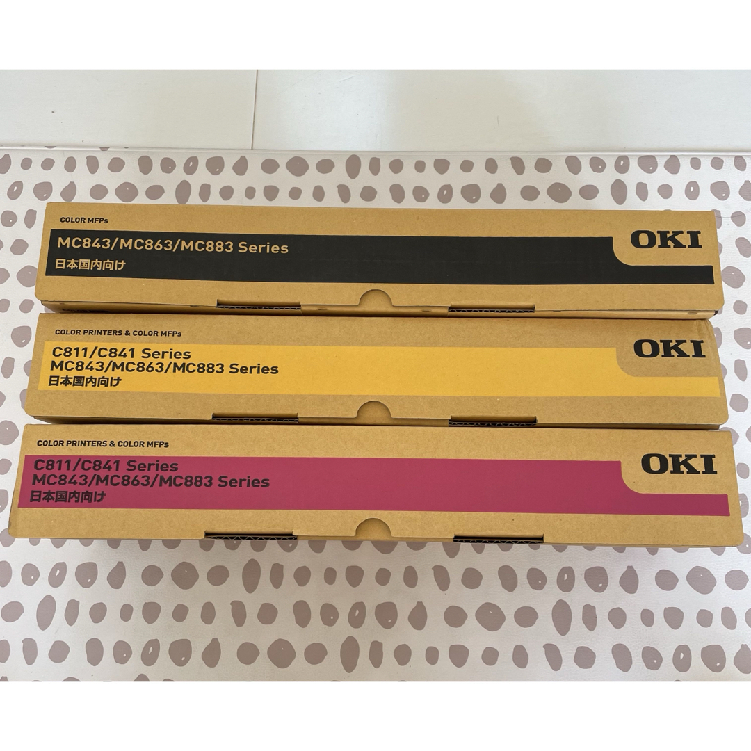 OKI - OKI トナーカートリッジ TNR-C3L 3本セットの通販 by けんちゃん
