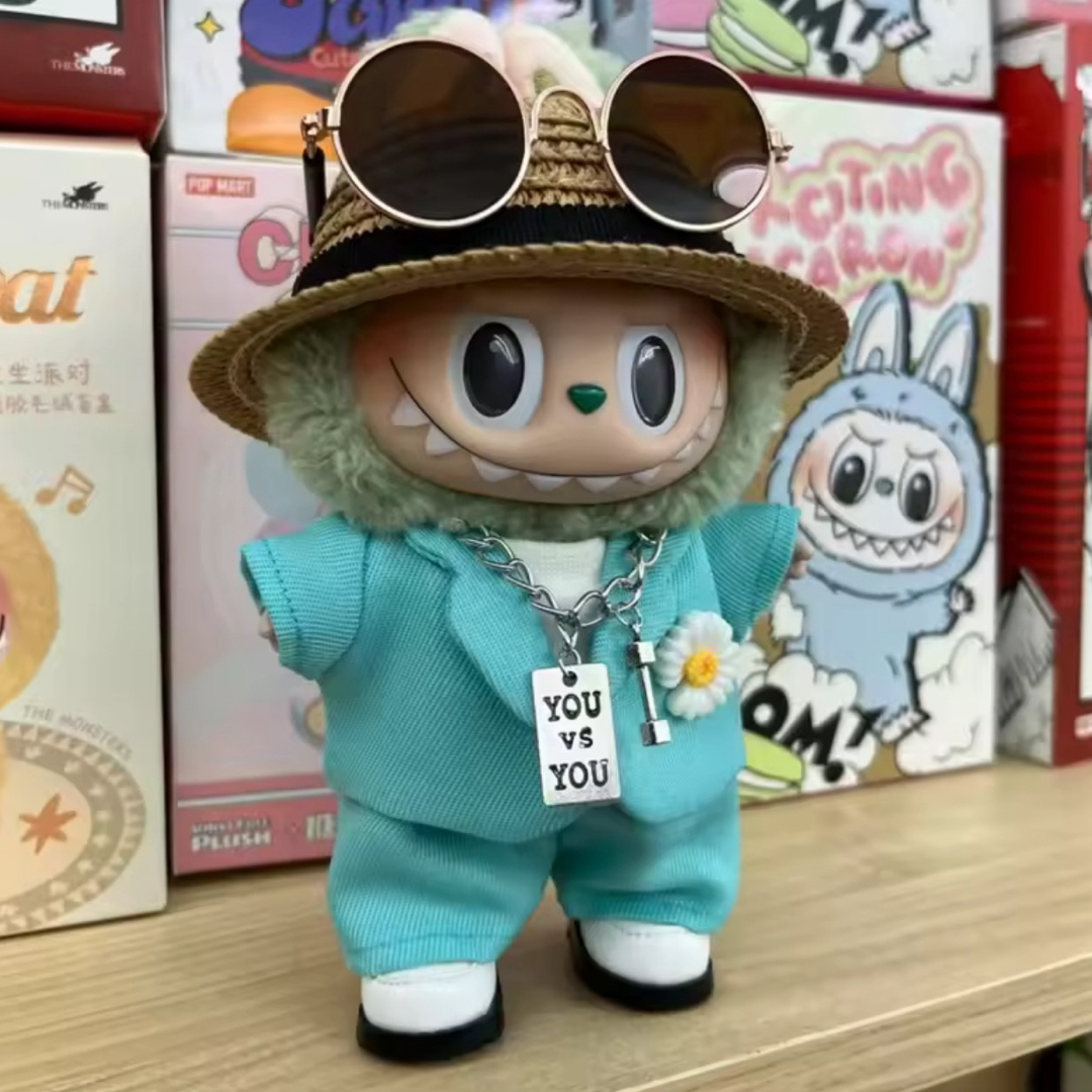 レア】labubu Gdragon コスチューム ぬい服 らぶぶ 服 ジヨンの通販 by