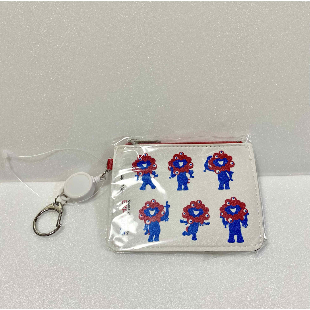 EXPO2025公式】ミャクミャク リール付きパスケース 新品未開封の通販