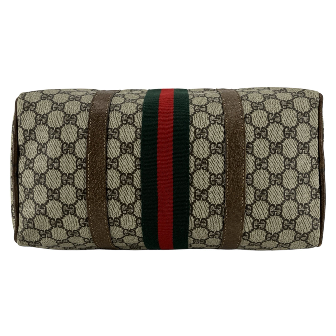 GUCCI - オールドグッチ ミニボストン GGスプリーム シェリーライン