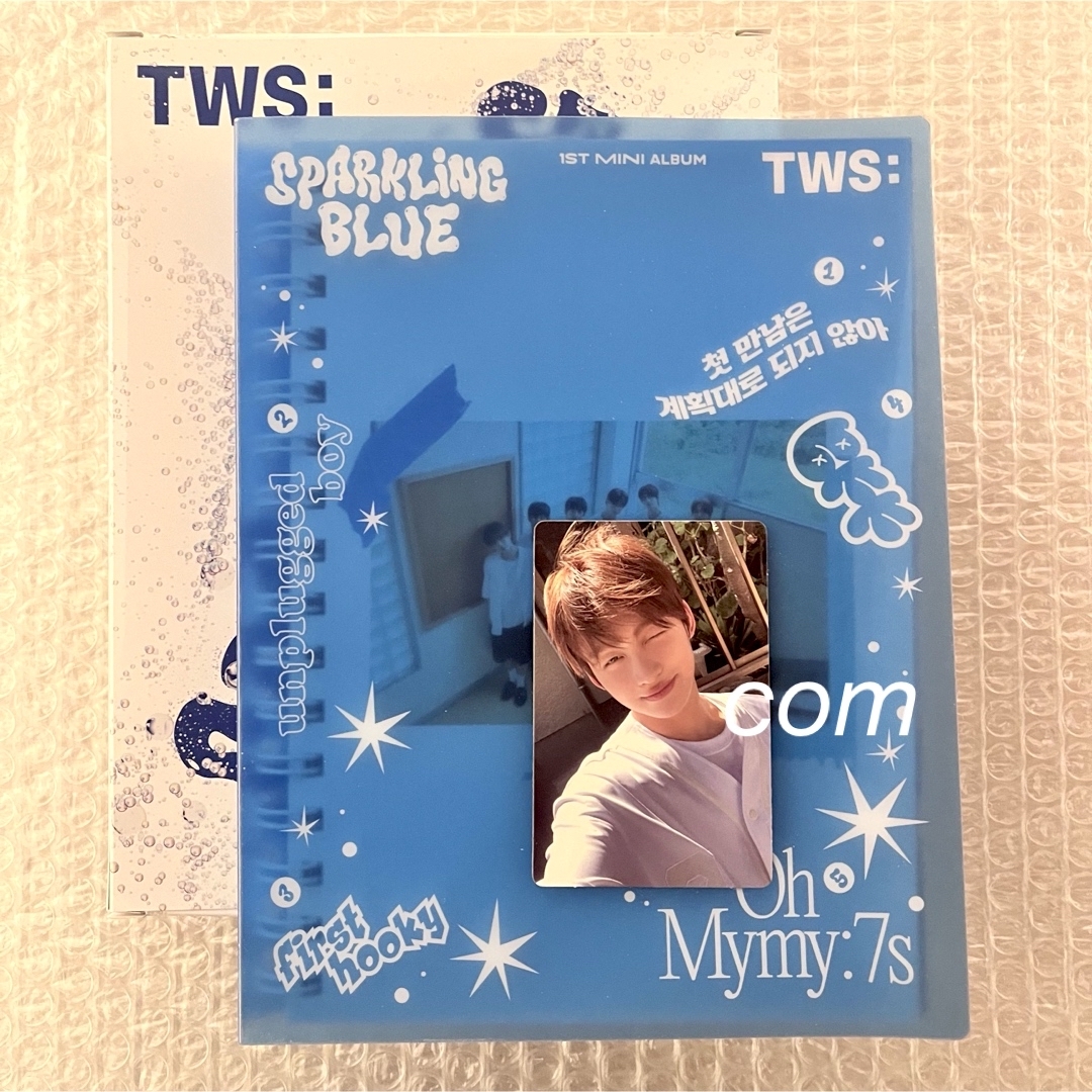 ジフン TWS sparkling blue トレカ アルバム CD 新品未使用の通販 by