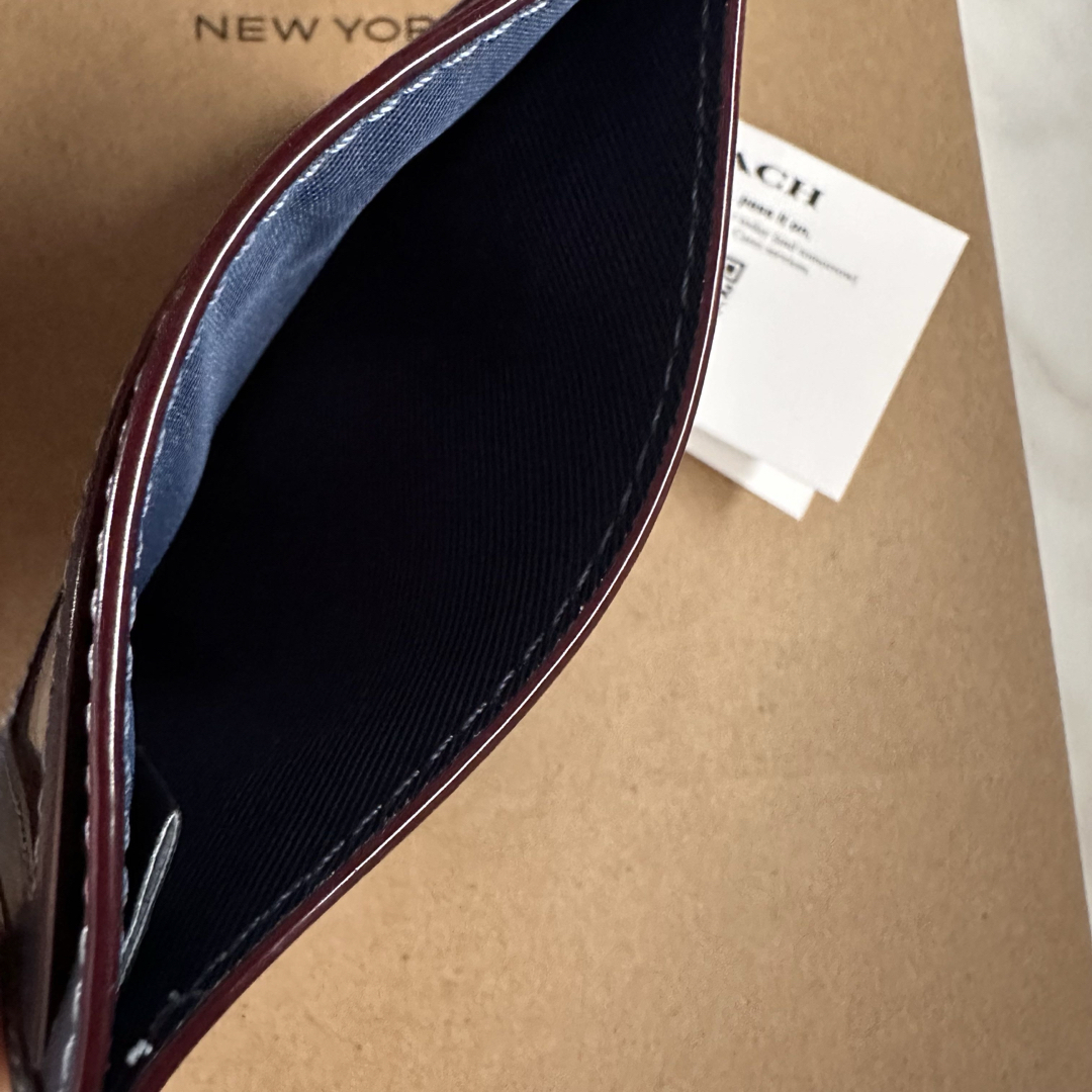 COACH - 限定品！新品 COACH 定期入れ IDケース デニム地の通販 by