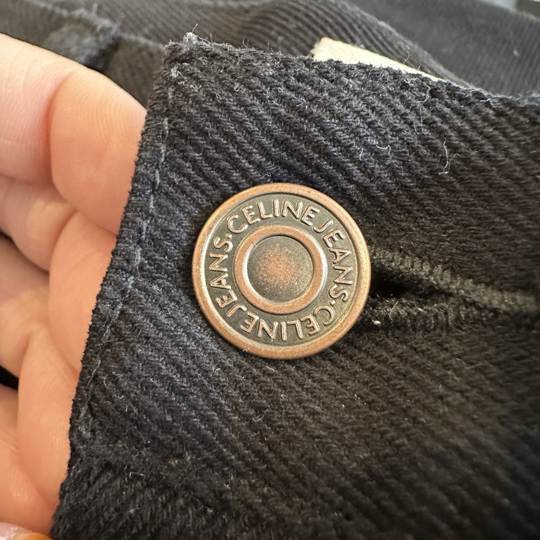 CELINE - 美品CELINEブーツカットデニム黒24インチの通販 by RM