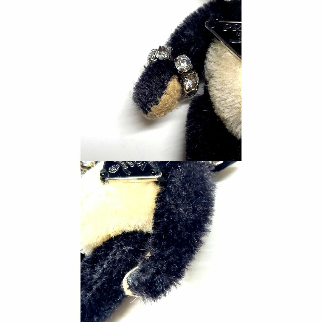 PRADA - PRADA 人気 プラダ パンダ くま キーホルダー キーリング