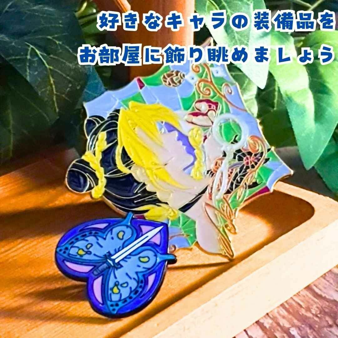 空条徐倫 バッジ ジョジョ グッズ 2個セット 国内6cm【残3】の通販 by