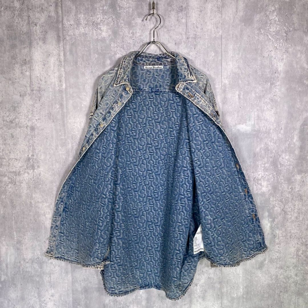 Acne Studios - 『Acne Studios』(44) モノグラムデニムシャツの通販