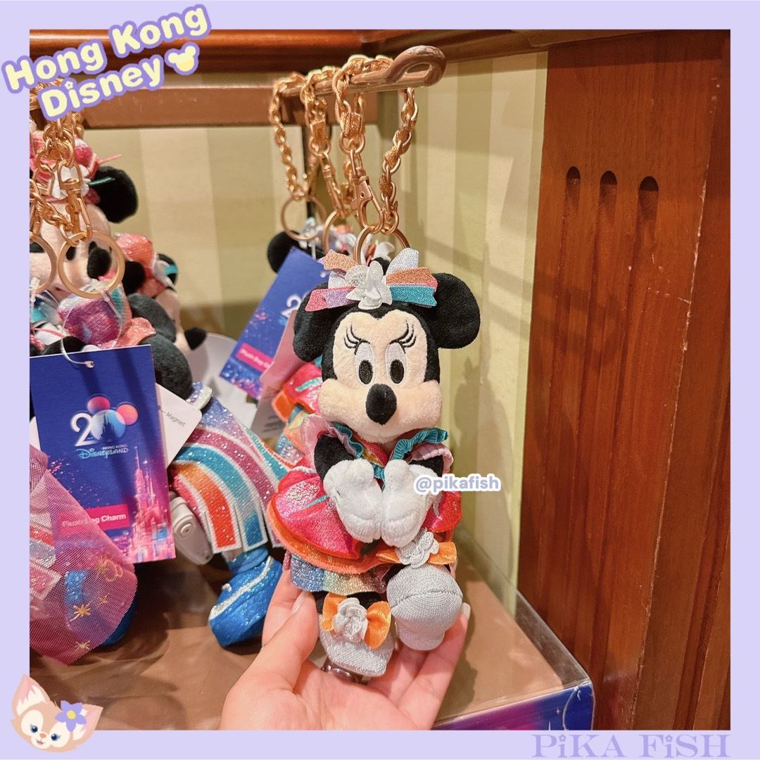 Disney - 【最新☆正規品】ミッキー 20周年 ぬいぐるみキーチェーン