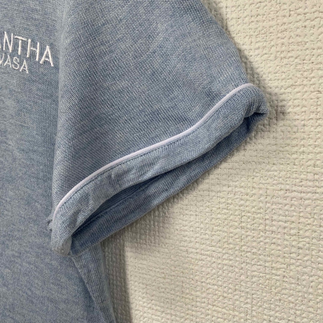 Samantha Thavasa - Samantha Thavasa NO.7 ポロシャツ ブルー 40