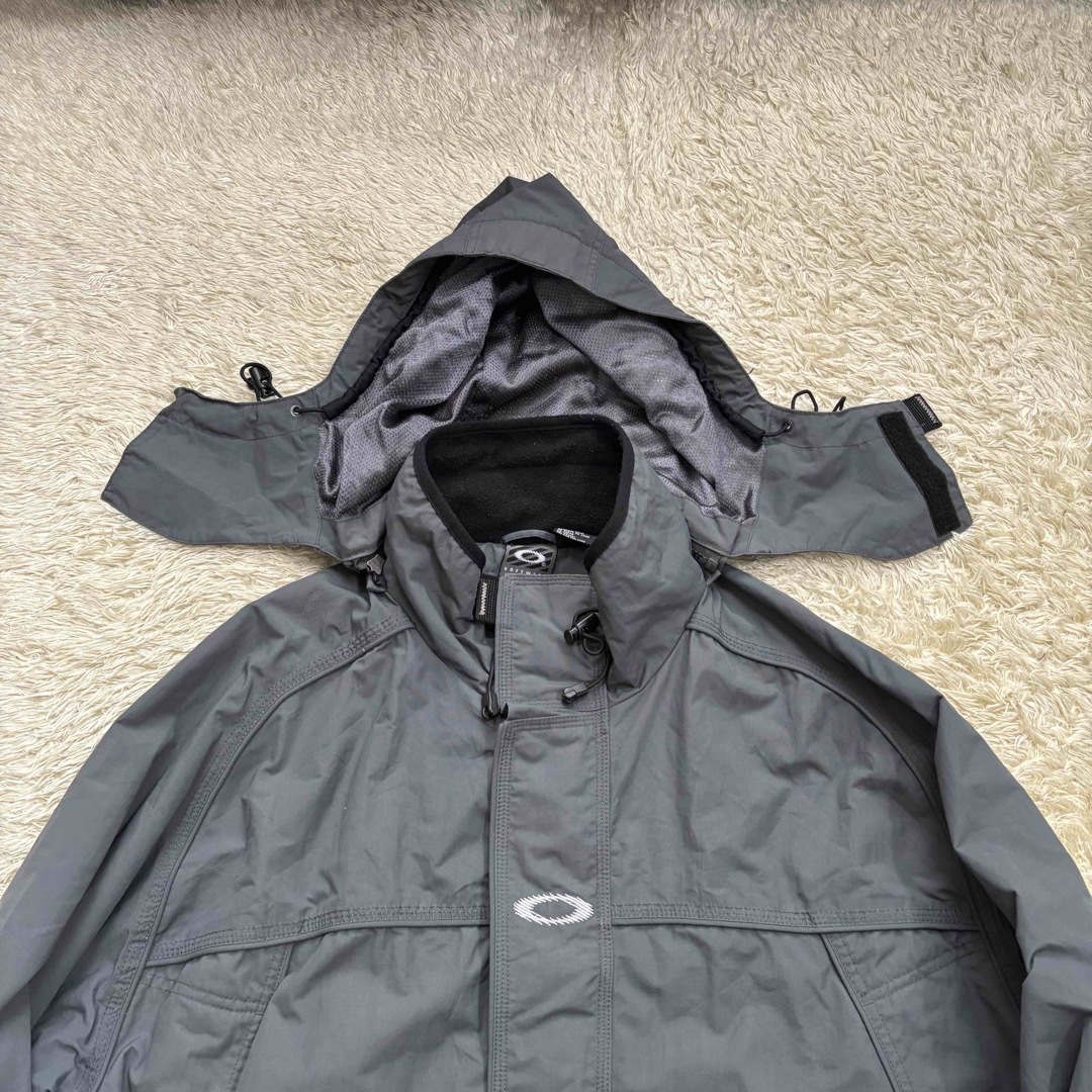 Oakley - oakley software シェルジャケット L 90s グレー アーカイブ