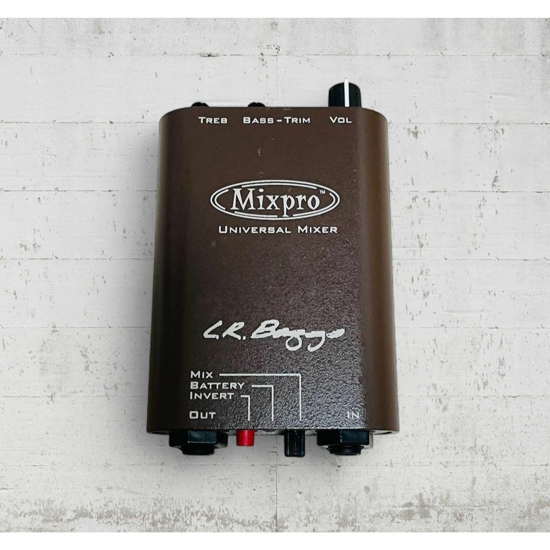 完動美品】L.R BAGGS アコギ用 プリアンプミキサー MIXPRO L.R.BAGGS
