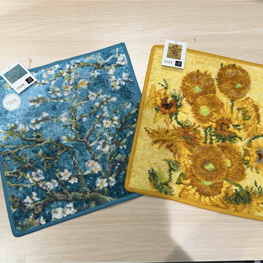 FEILER - フェイラーハンカチ ゴッホ美術館コラボレーションセットの