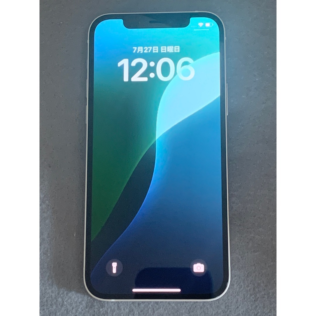 超美品 Appleストア版 SIMフリー iPhone12 128GB ホワイト