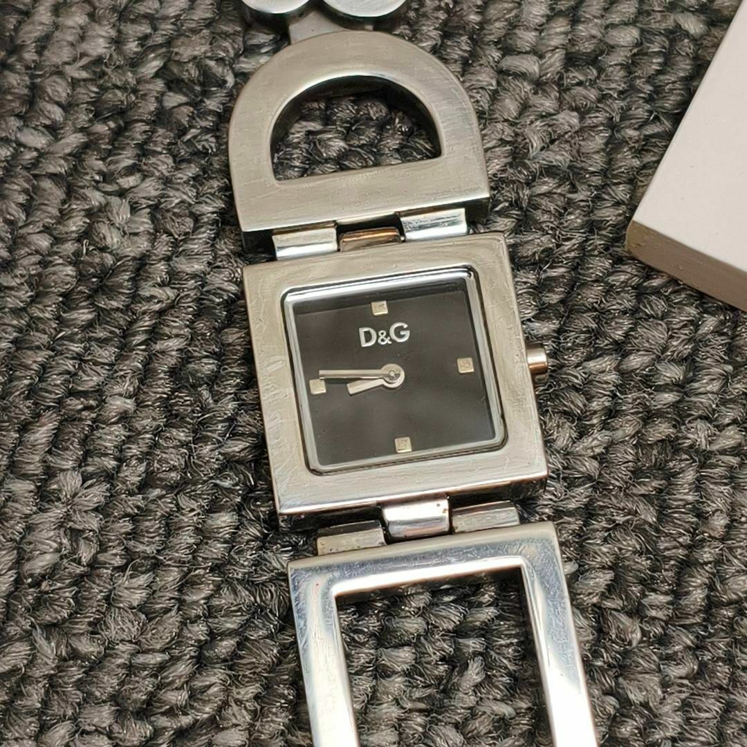 DOLCE&GABBANA - ♥️ 動作品 D&G スクエアフェイス 腕時計の通販 by