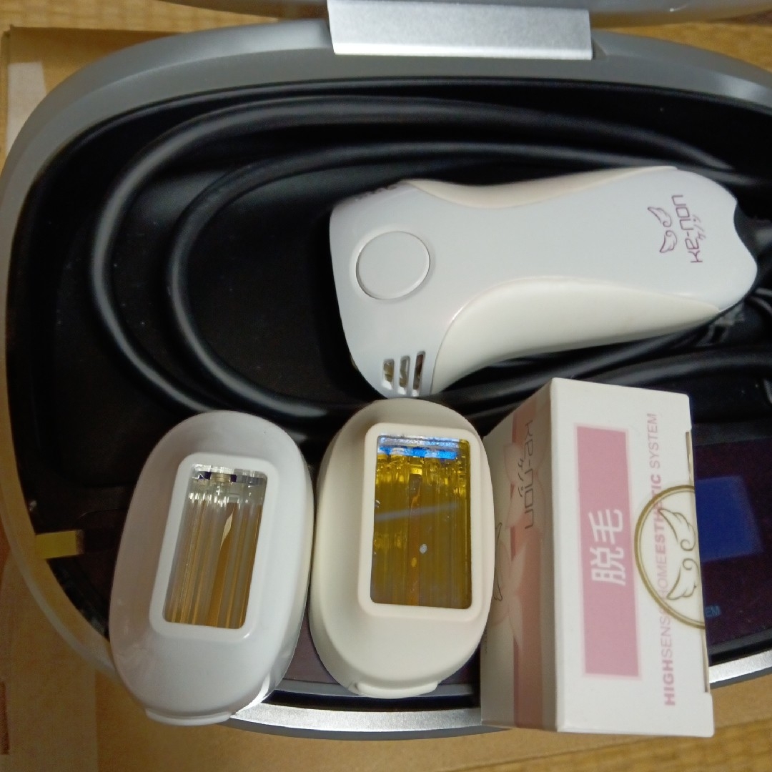 KE-NON - 値下げ☆ケノン 未使用に近いカートリッジ付き 脱毛 美顔