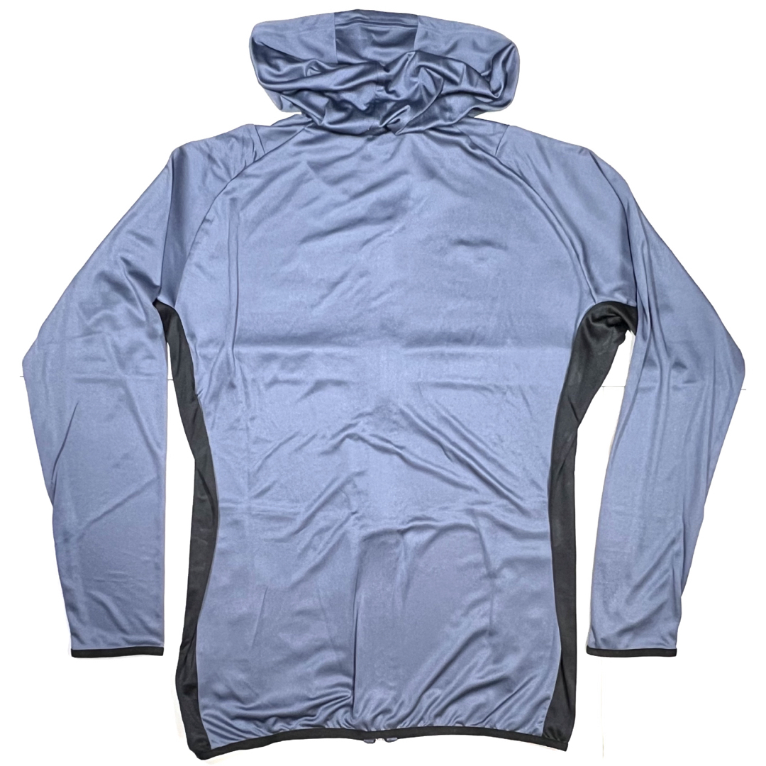 Mizuno Pro - 【ミズノプロ】フルZIPフーディ(薄手) インディゴ XO