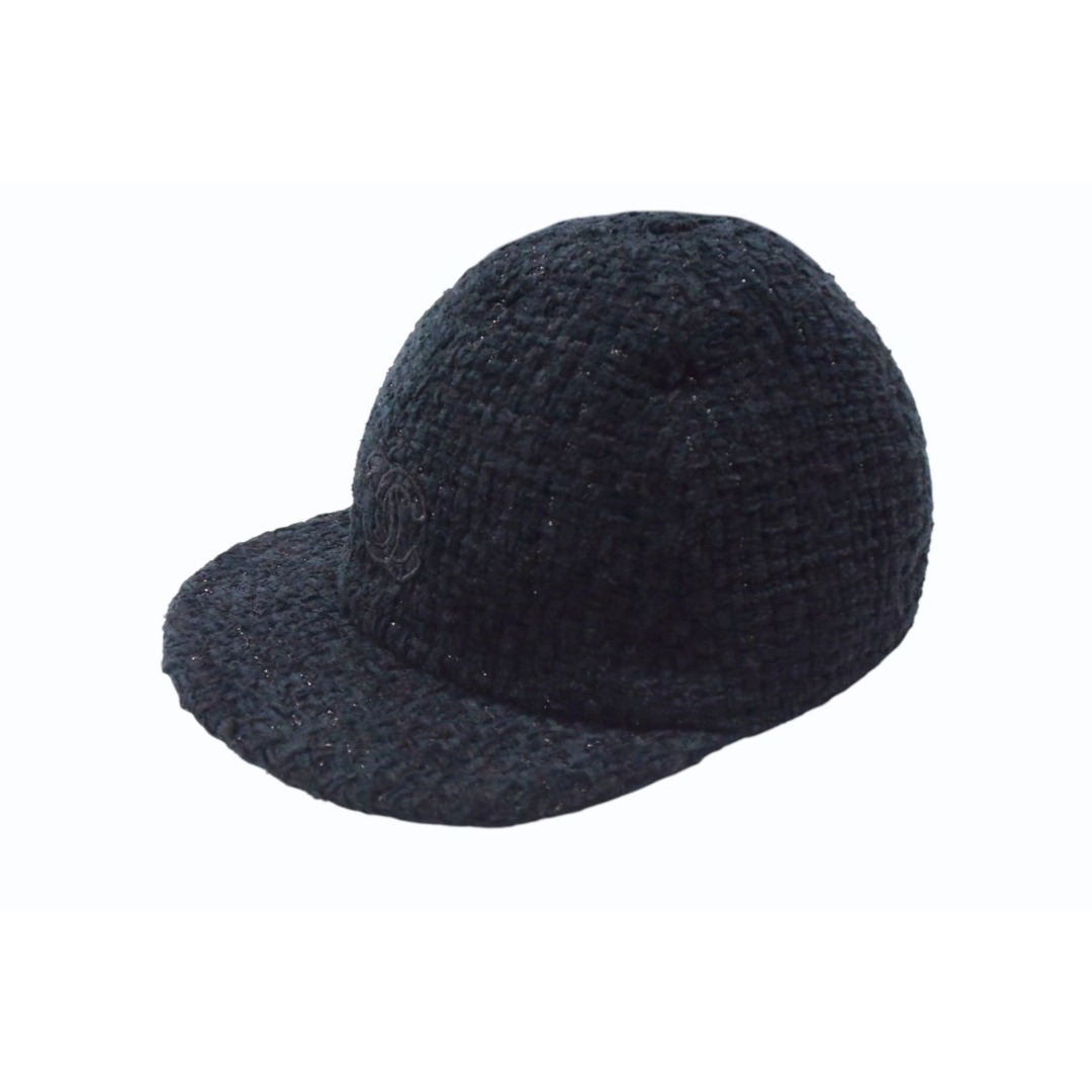 CHANEL - 極美品 CHANEL シャネル ツイード キャップ ハット 帽子