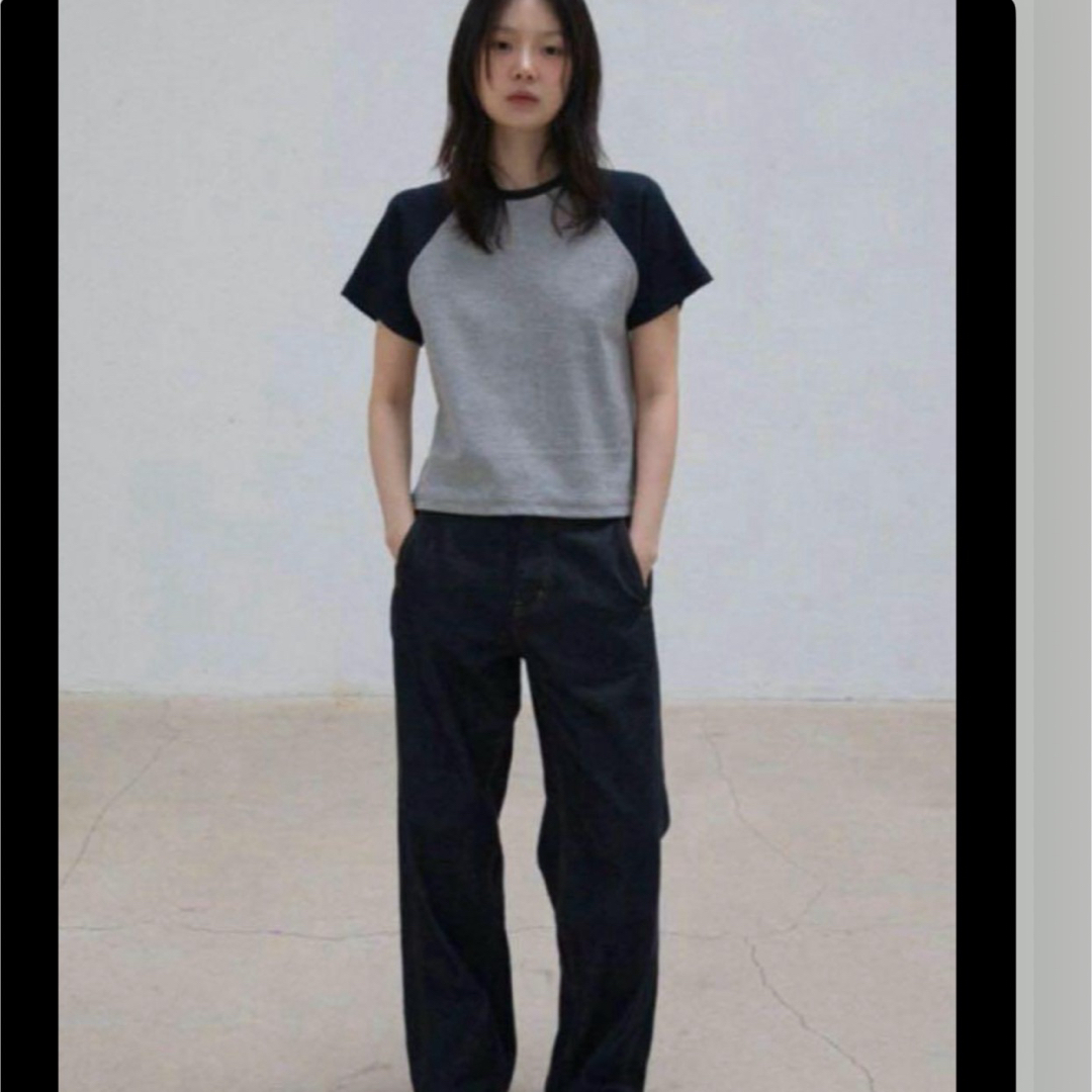 パンツ OHOTORO loom black jeans / s short OHOTORO loom black jeans