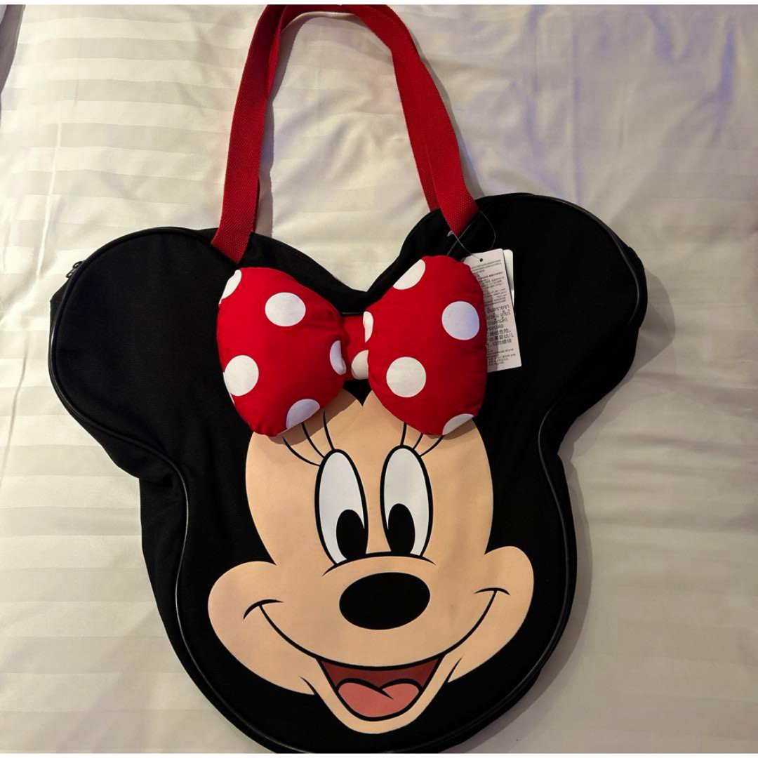 ミニー フェイス お顔 ビッグフェイス トートバッグ トートバック