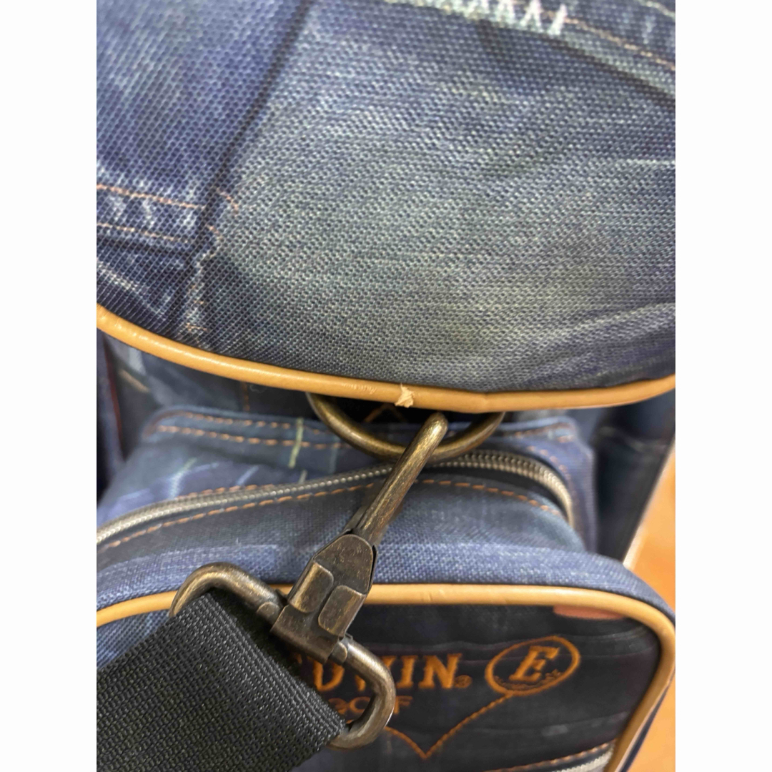 EDWIN - 希少 EDWIN エドウィン ゴルフ キャディバック デニム柄の通販