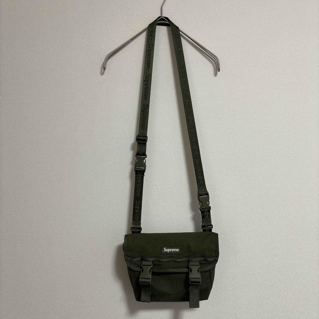 Supreme - supreme ミニメッセンジャーバッグ オリーブ ショルダー