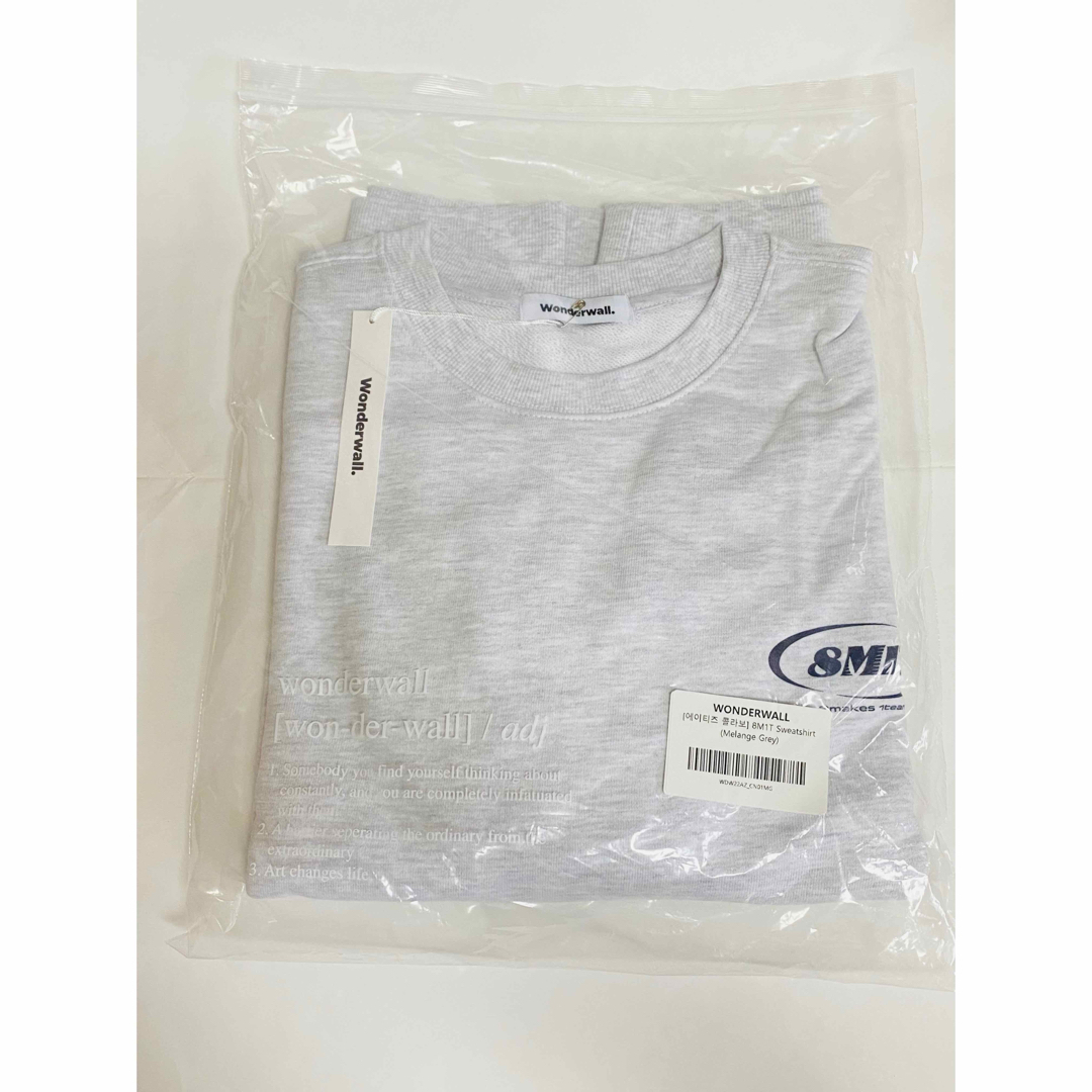 新品未開封】ATEEZ × Wonderwall スウェット グレー