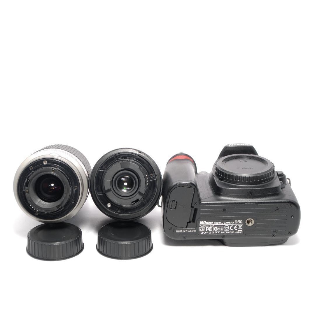 ✨入門モデル！✨超望遠レンズセット✨Nikon D50 ダブルレンズ