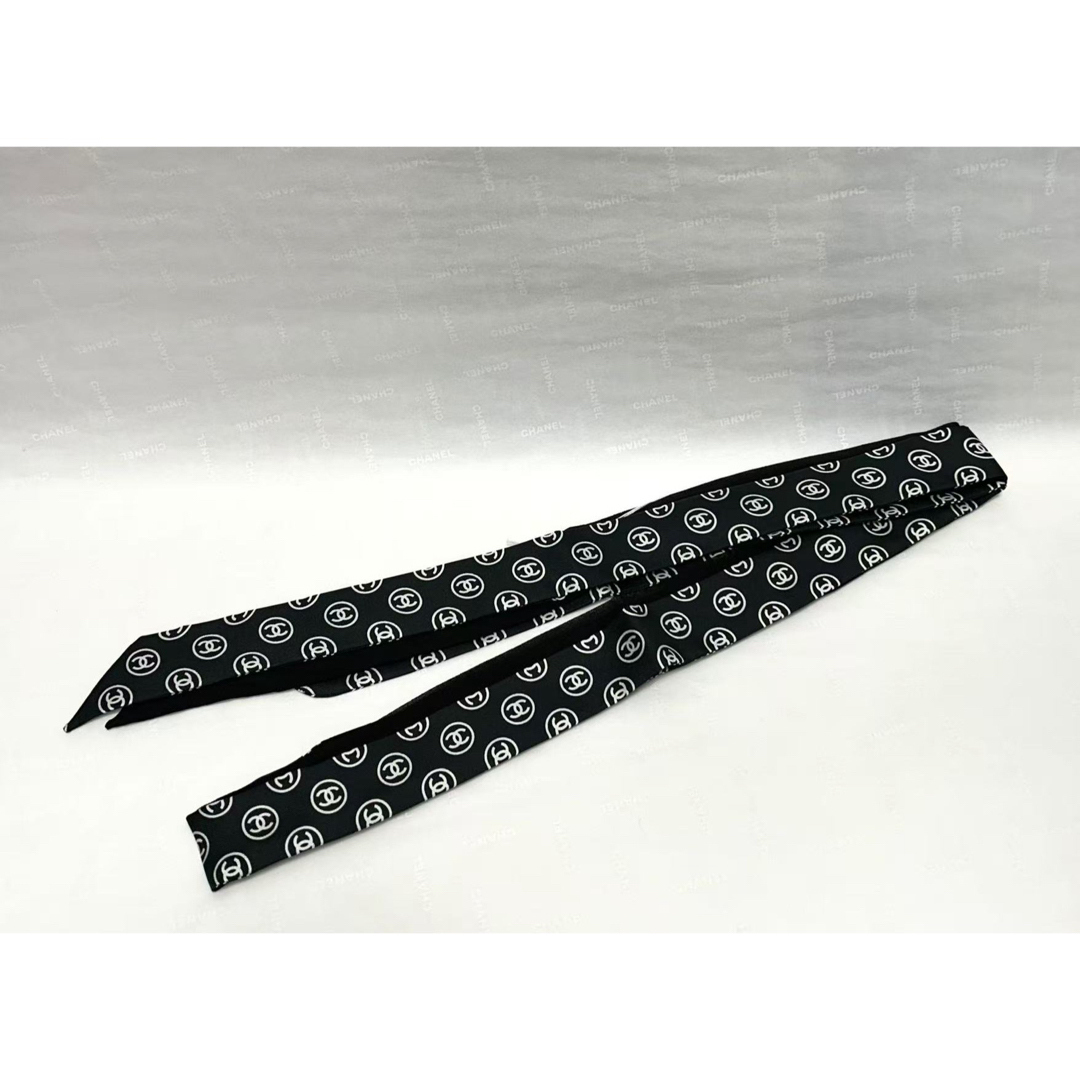 CHANEL - 値下げ！新品未使用 シャネル ヘアバンド スカーフ CCロゴ