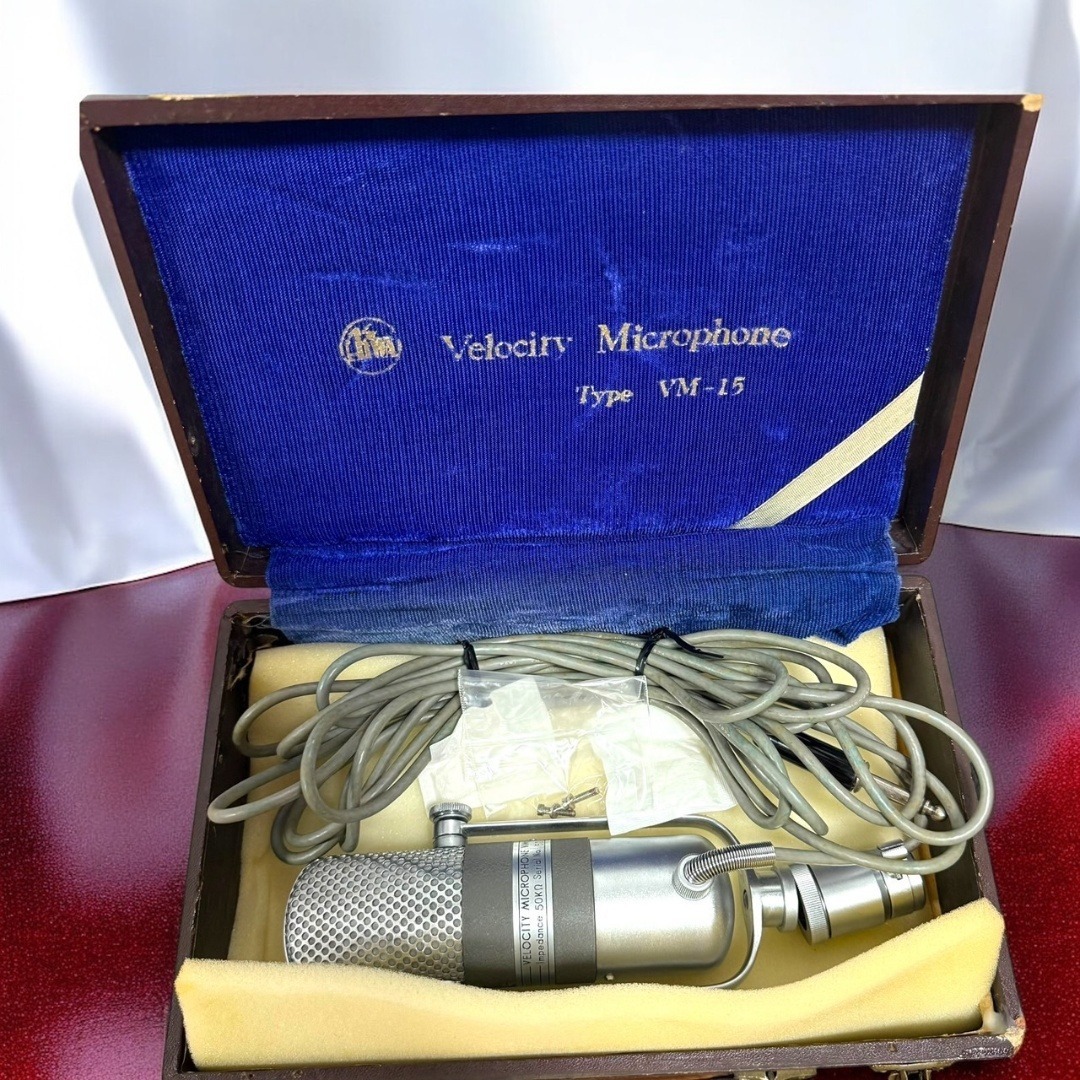 aiwa - ☆美品 激レア 廃盤品 AIWA リボンマイク VM-15 純正ケース付の