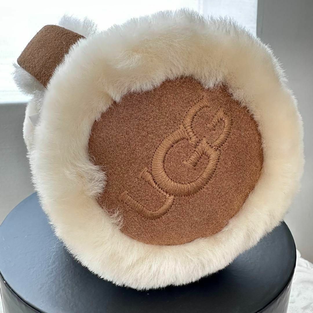 UGG - 【UGG正規品】 ロゴ刺繍イヤーマフ 耳あて チェストナットの通販