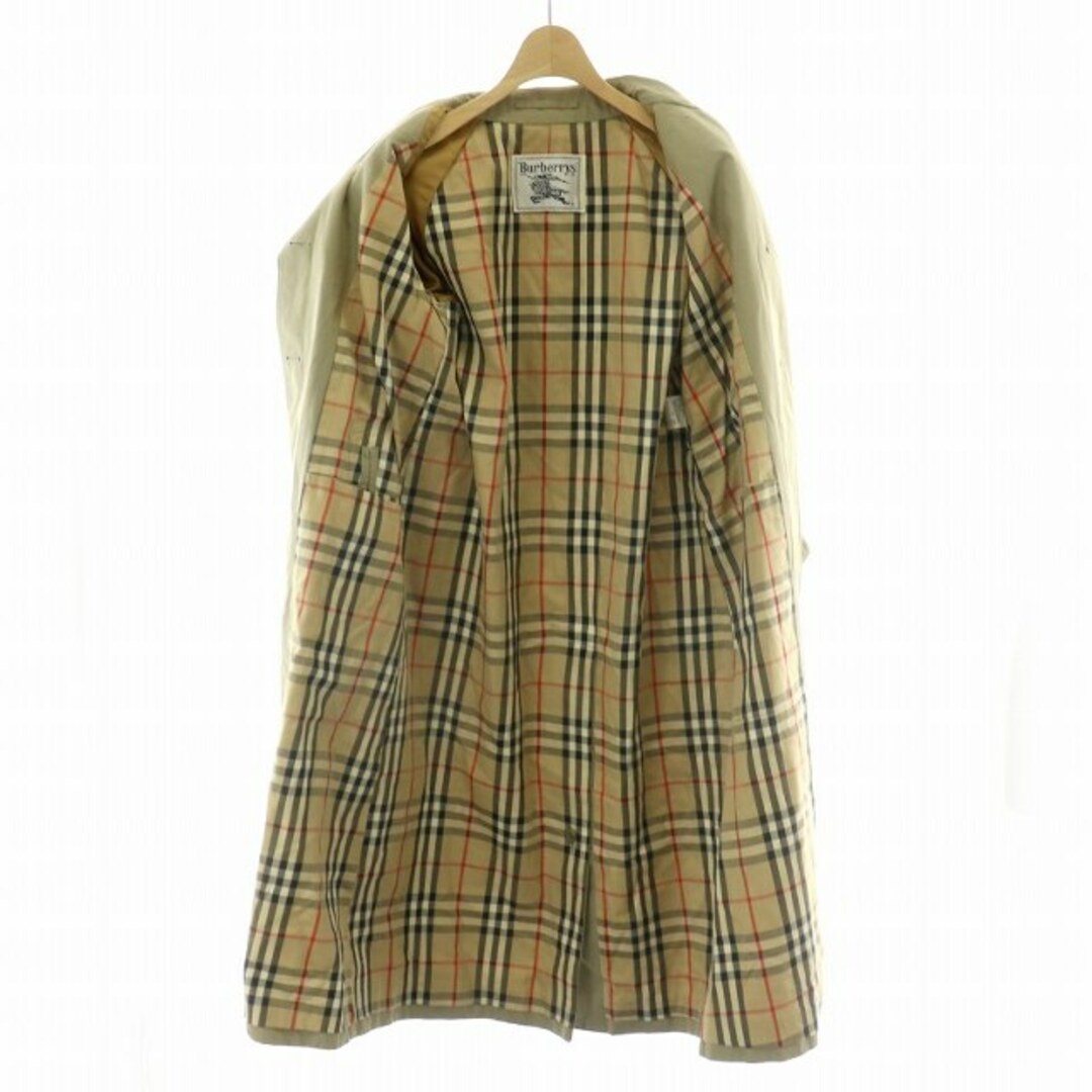 90's Burberry ノバチェック ステンカラーコート ベージュ | 古着屋