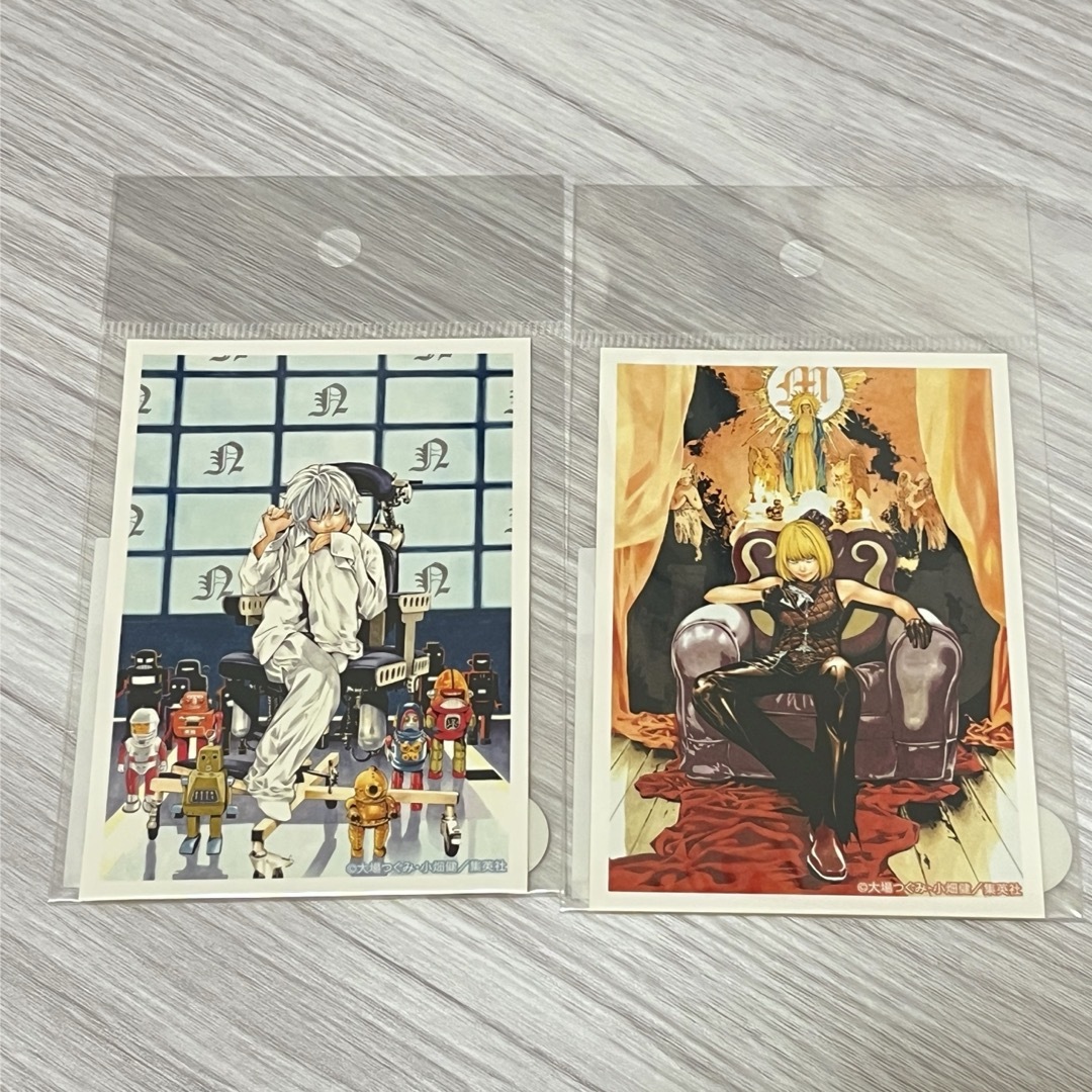 集英社 - デスノート DEATHNOTE ニア メロ デスノート展 ステッカー
