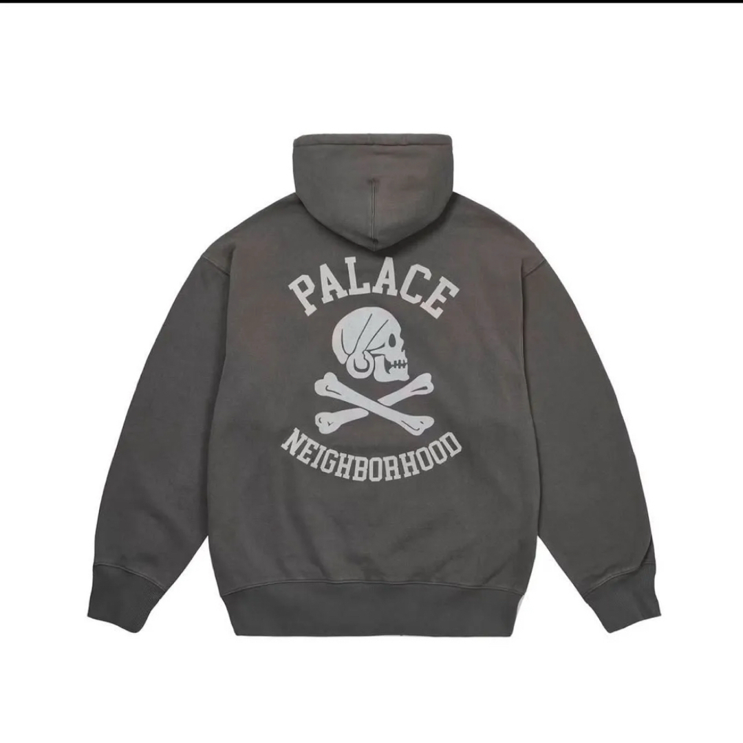 PALACE - PALACE x NEIGHBORHOOD Skull Zip HoodサイズMの通販 by