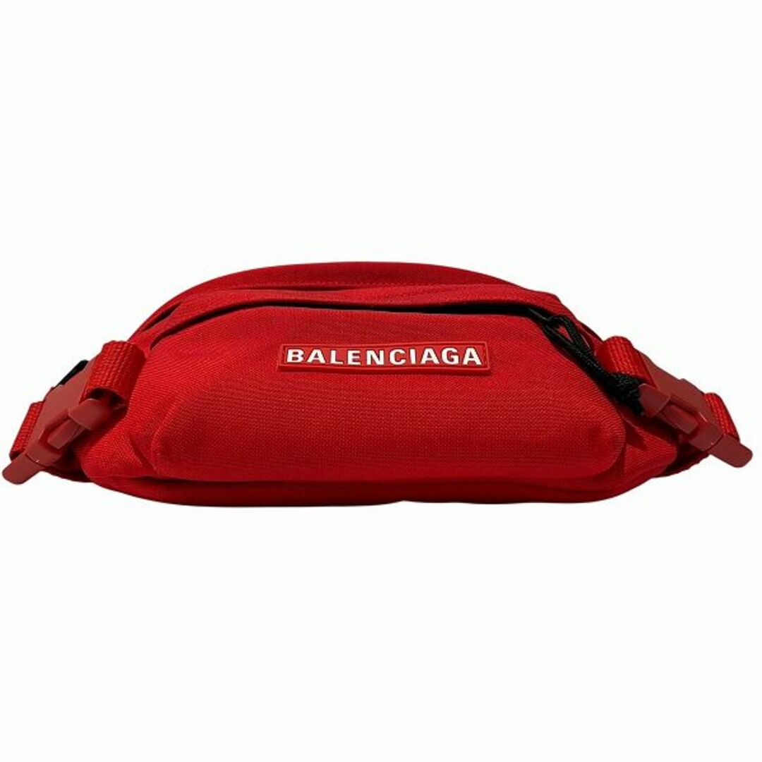 BALENCIAGA - バレンシアガ 770881 レッド ナイロン ショルダーバッグ