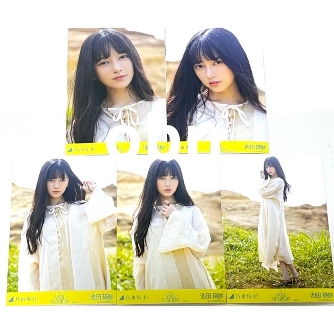 乃木坂46 - 乃木坂46 2025 same numbers 生写真 5種コンプ 池田瑛紗の