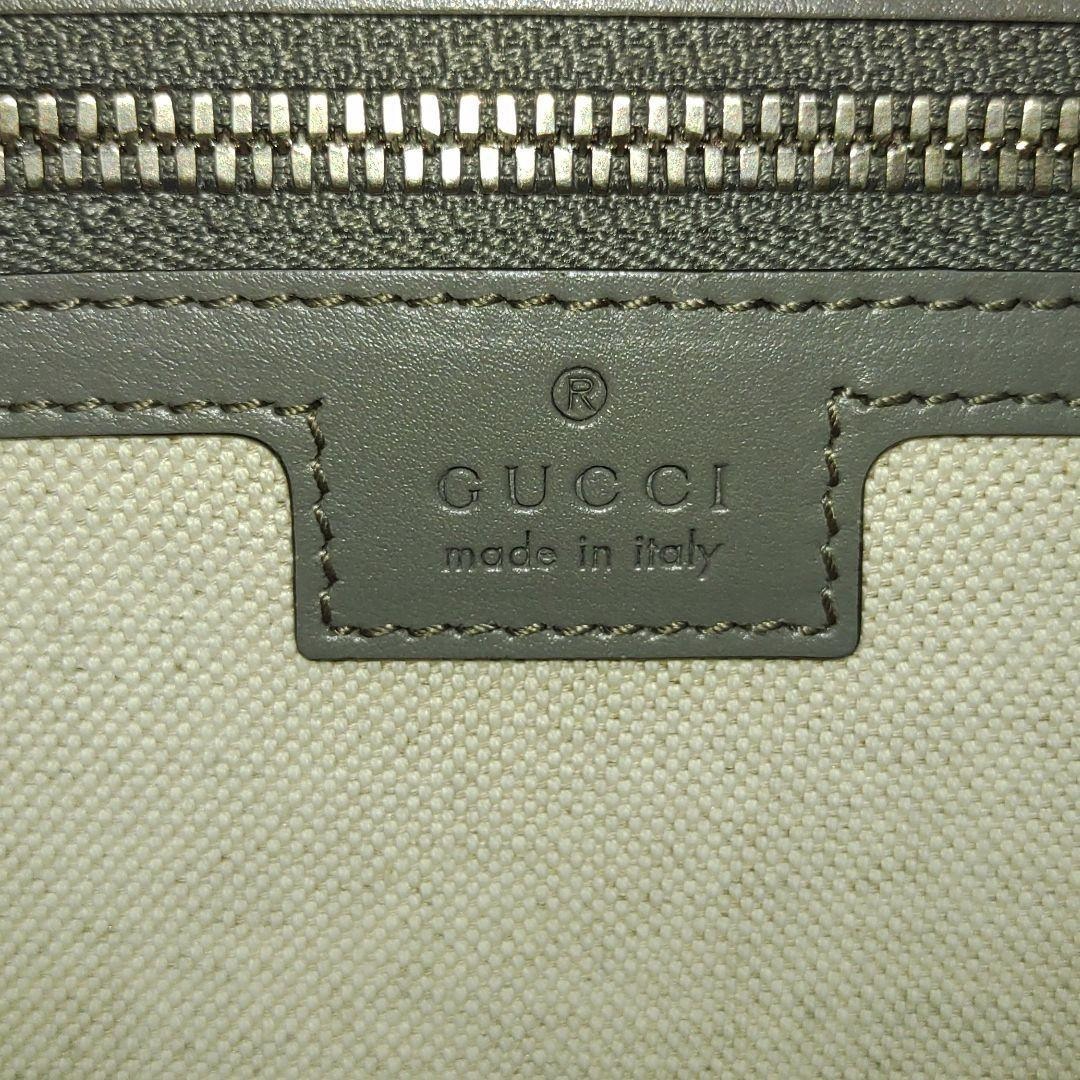 GUCCI - 【極美品】グッチ GGエンボス トートバッグ レザー A4可 肩掛