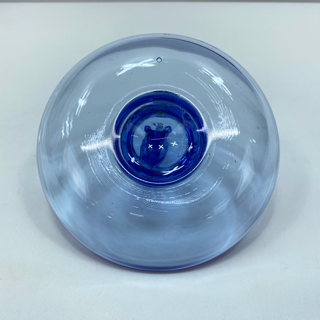 Victor - ビクター犬ニッパー君3色揃い 灰皿 ガラス製 アッシュトレイ