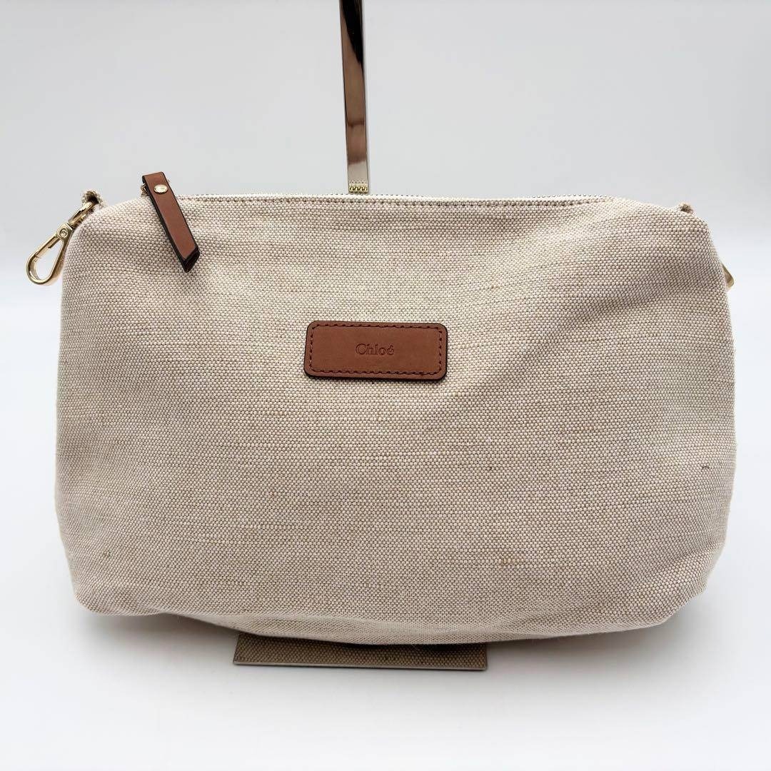 Chloe - 新品未使用 クロエ マザーズバッグ 2way ベージュ キャンバス