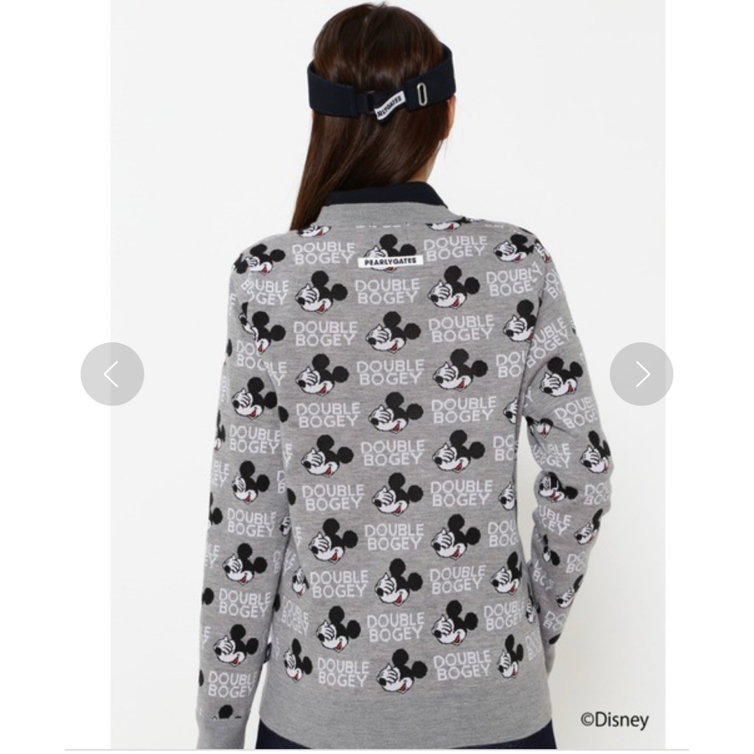 PEARLY GATES - 【パーリーゲイツ】ミッキーDOUBLE BOGEY クルーネック