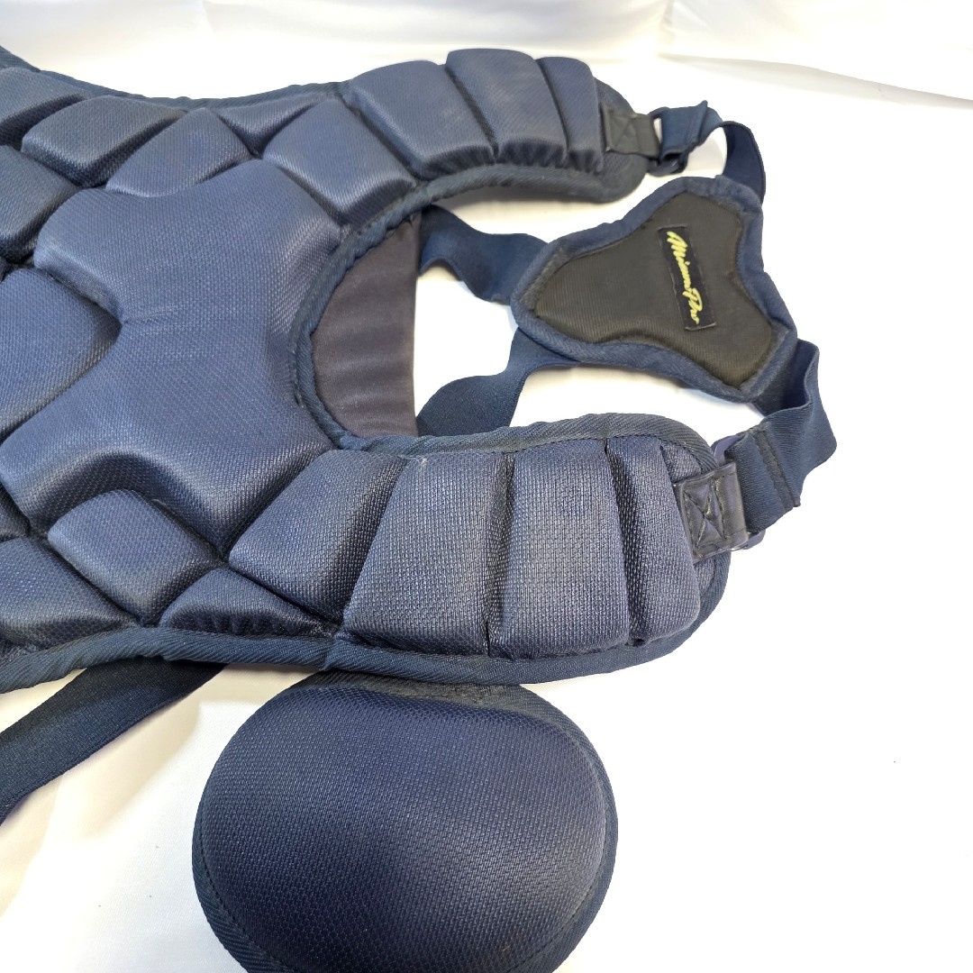 Mizuno Pro - Mizuno Pro 硬式キャッチャープロテクター ネイビーの