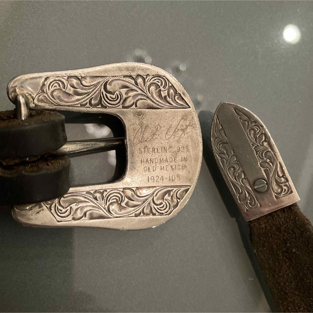 goro's - CHET VOGT 4ピース シルバー バックル ベルトの通販 by