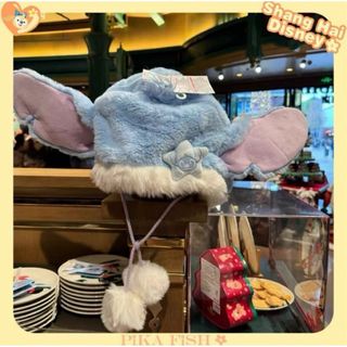 STITCH - 【現地購入☆正規品】スティッチ ふわふわファンキャップ