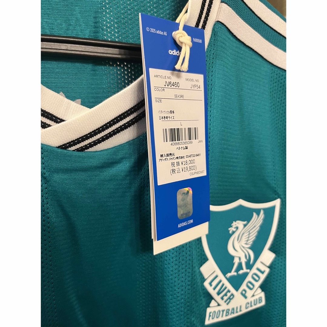 adidas - 【新品未使用】リヴァプール 3rd 長袖オーセンティック L