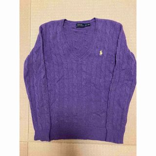 POLO RALPH LAUREN（ニット/セーター ・ パープル/紫色系）のフリマ