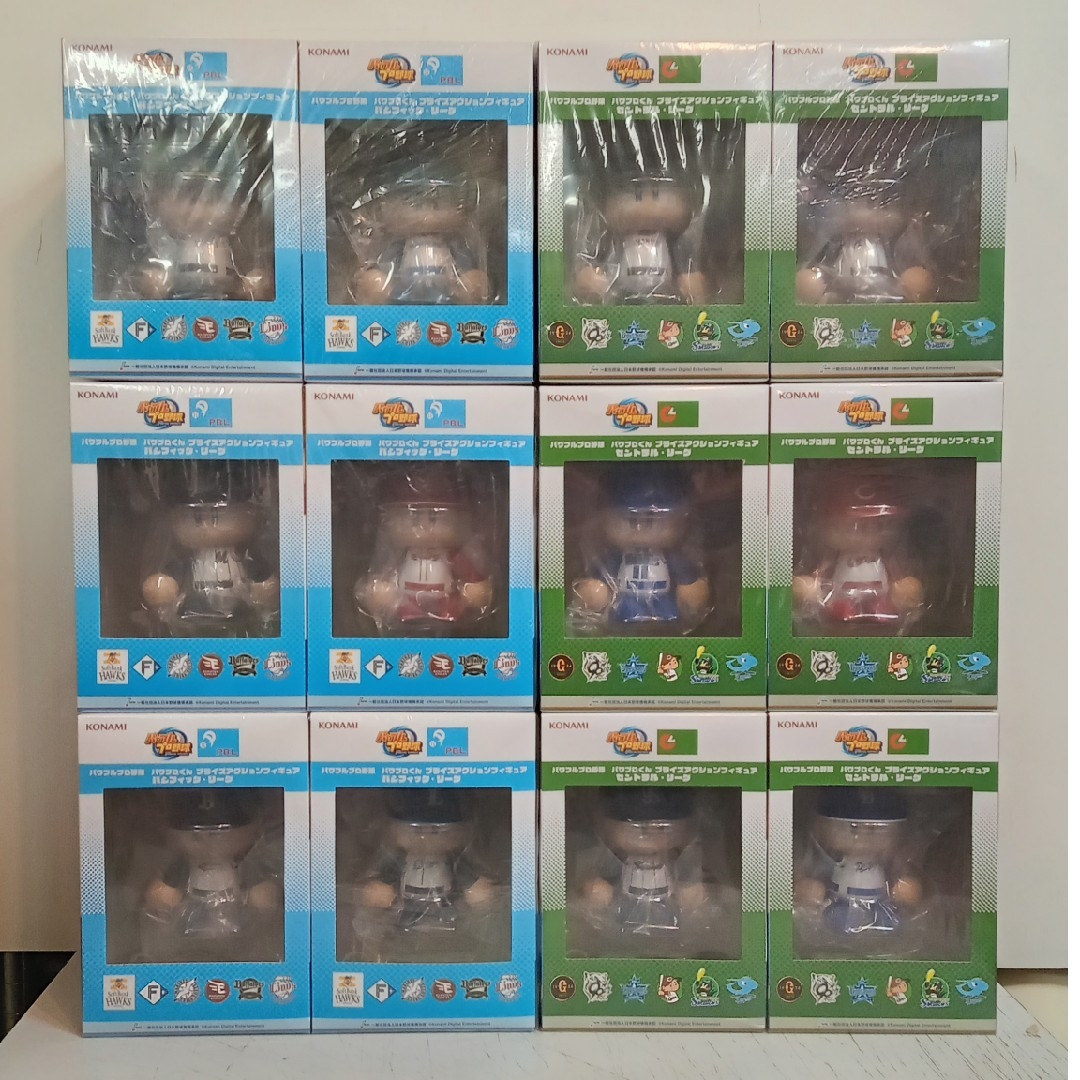 KONAMI - パワプロくん プライズアクションフィギュア コンプリート 12
