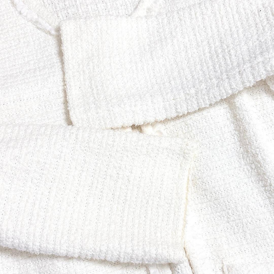 FOXEY - 【美品】 FOXEY ノーカラージャケット 40 オフホワイト