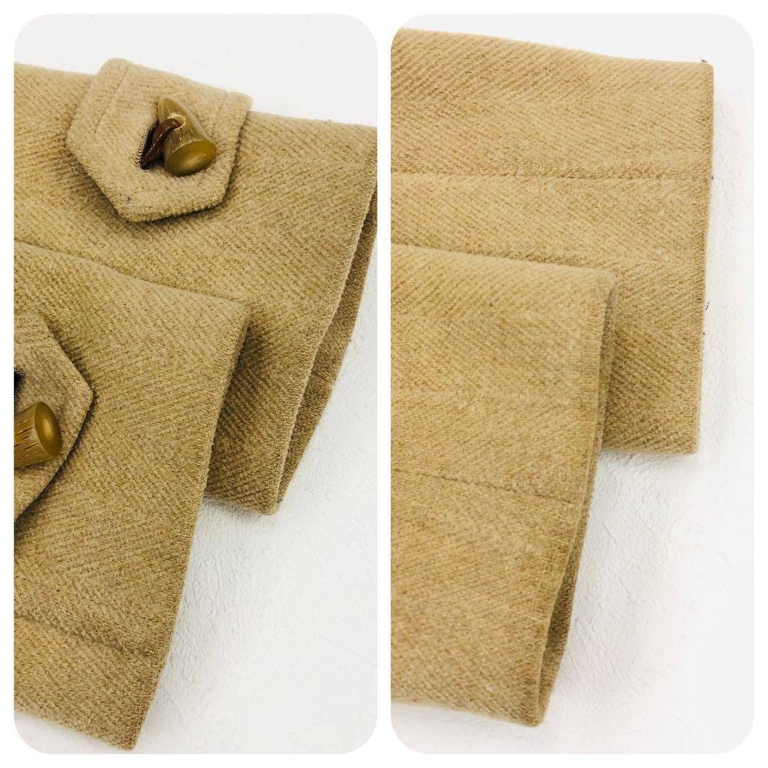 BURBERRY - 1370 バーバリーダッフルコート ヘリンボーン ノバチェク