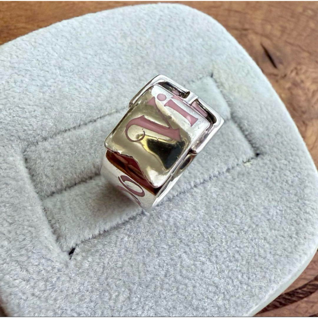 Vivienne Westwood - 希少旧型ピンクVivienneWestwood ベルトリングXS