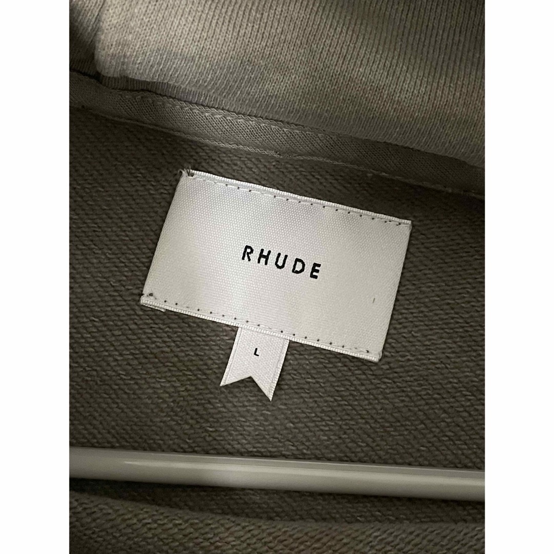 Rhude Tan Cropped Desert Valley Hoodie の通販 by 宇直's ホーム｜ラクマ