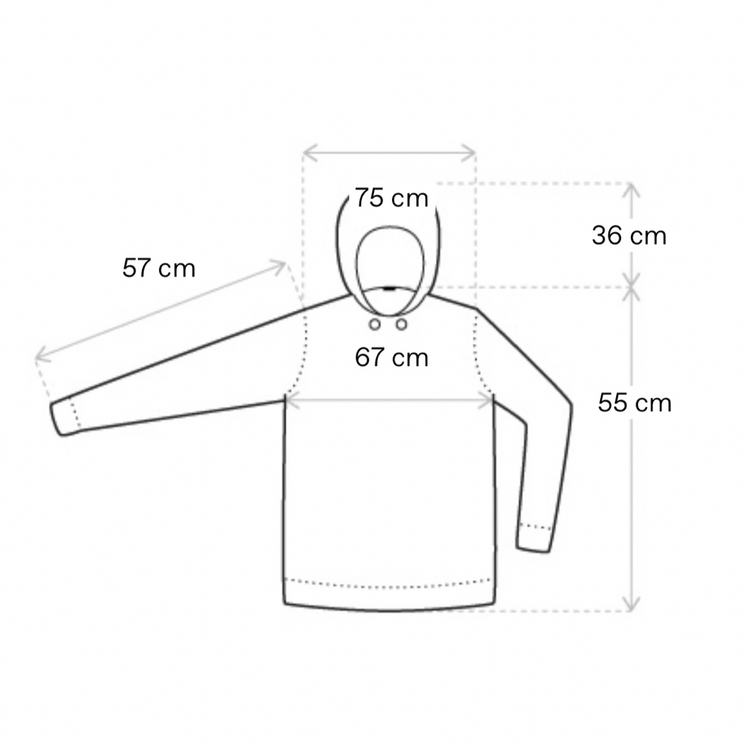 Rhude Tan Cropped Desert Valley Hoodie の通販 by 宇直's ホーム｜ラクマ